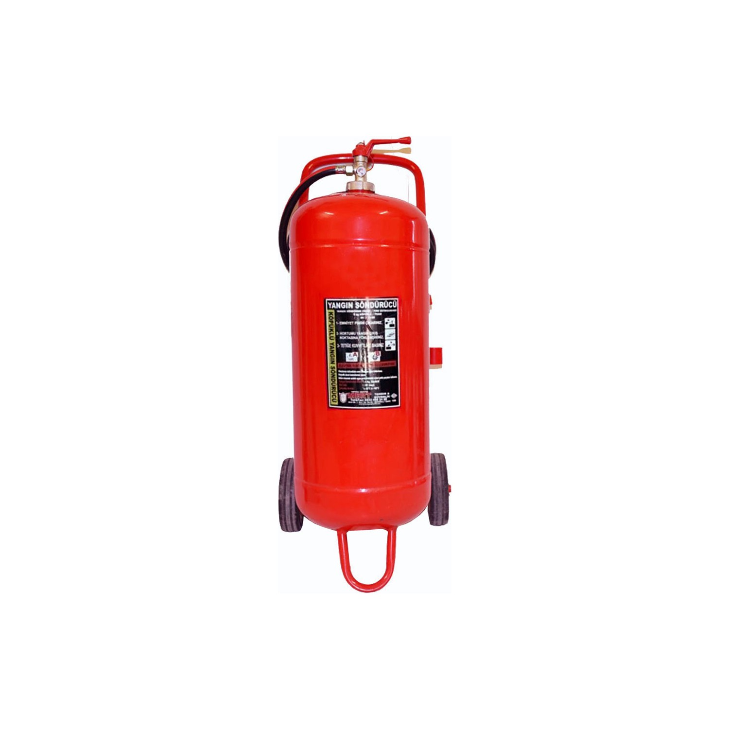 50 Kg Kuru Kimyevi Tozlu Yangın Söndürme Tüpü